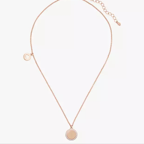 (BNWT) Kate Spade Spot the Spade Necklace - Picture 4 of 4